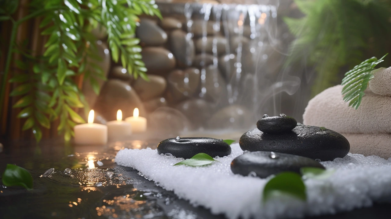 Jak masáž lávovými kameny efektivně zmírňuje bolesti těla