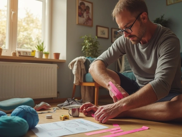 Tejpování: Jak může tejpování pomoct při bolesti kloubů