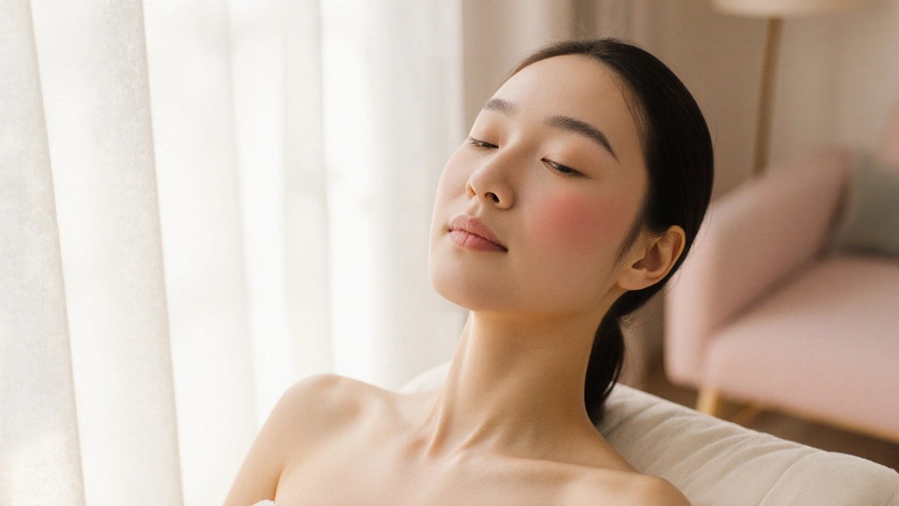 Jak podpořit prokrvení pokožky pomocí antimigrenozní masáže