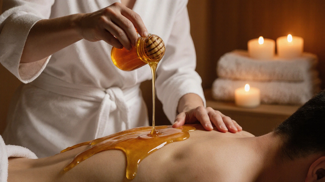 Medová masáž - nová cesta k detoxikaci a relaxaci těla