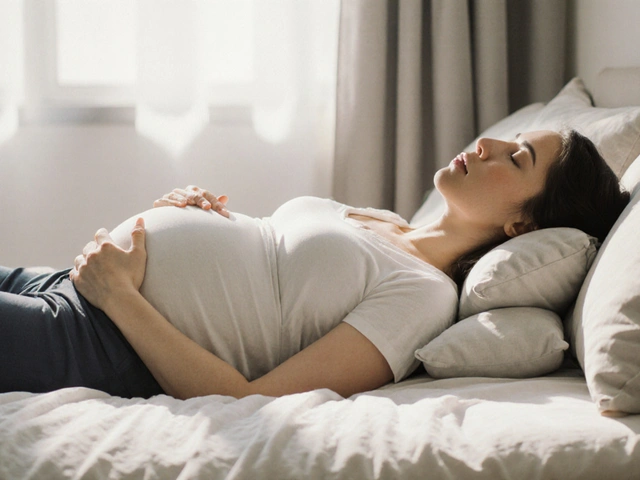 Proč spát v těhotenství na levém boku - výhody a praktické tipy