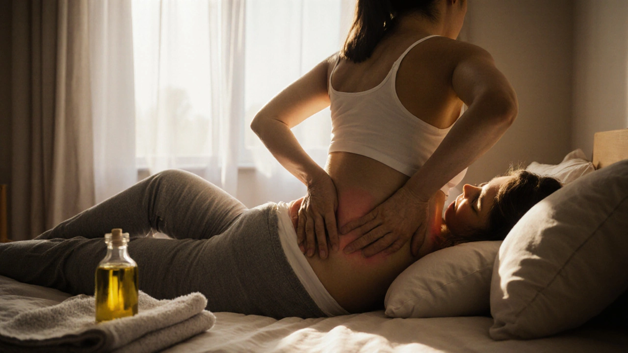 Těhotenská masáž: Jak ji provádět doma bez rizika