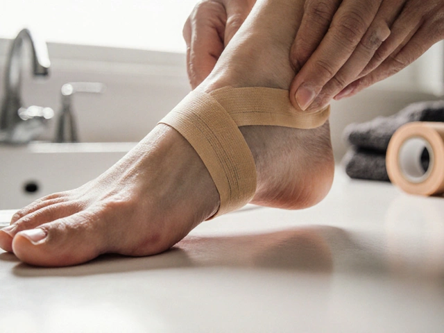 Jak tejpovat propadlou klenbu nohy: krok za krokem pro účinnou podporu