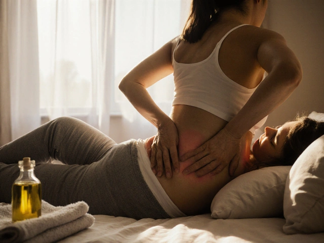 Těhotenská masáž: Jak ji provádět doma bez rizika