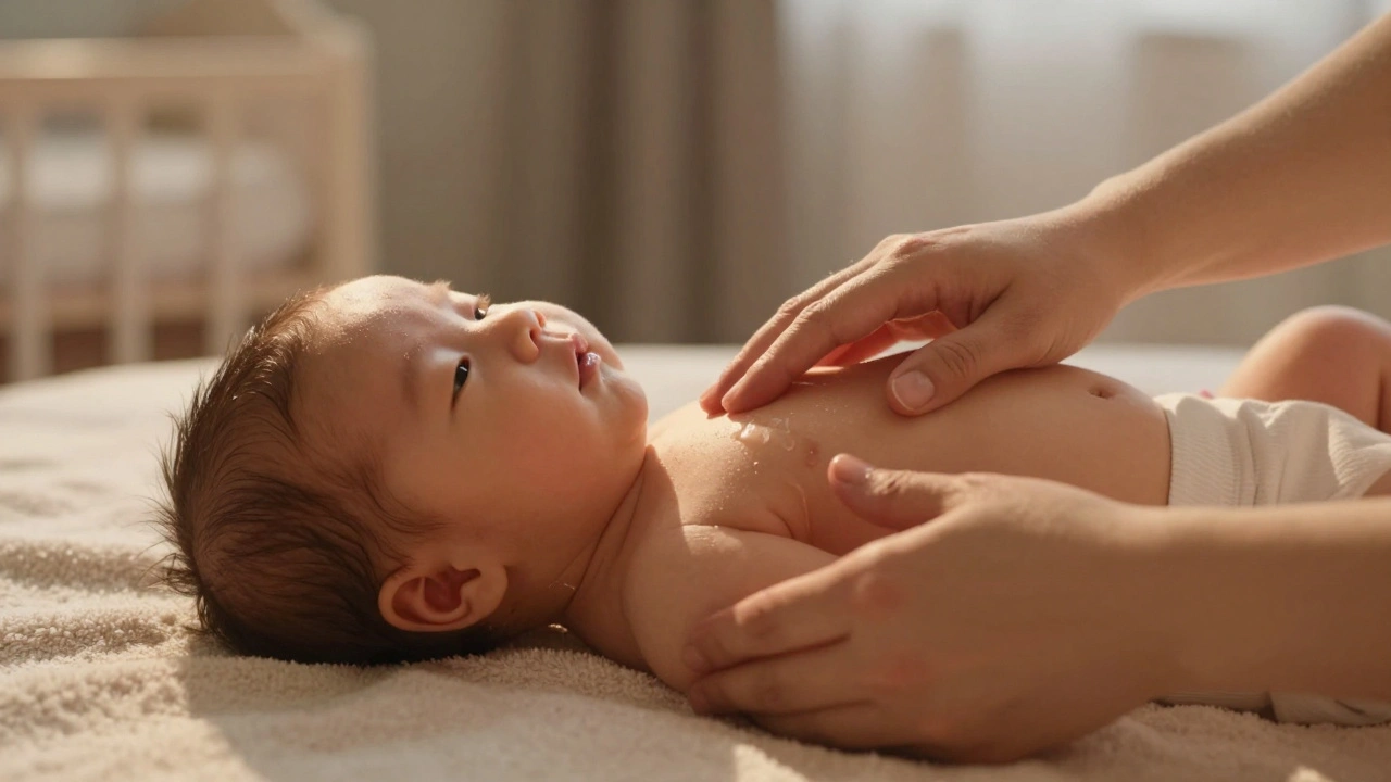 Jak masáže kojenců a batolat podporují jejich motorický vývoj