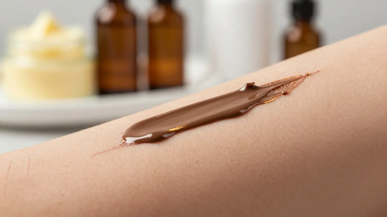 Přírodní kakaový tuk se vstřebává do kůže, zlepšuje mikrocirkulaci a září zdravě.