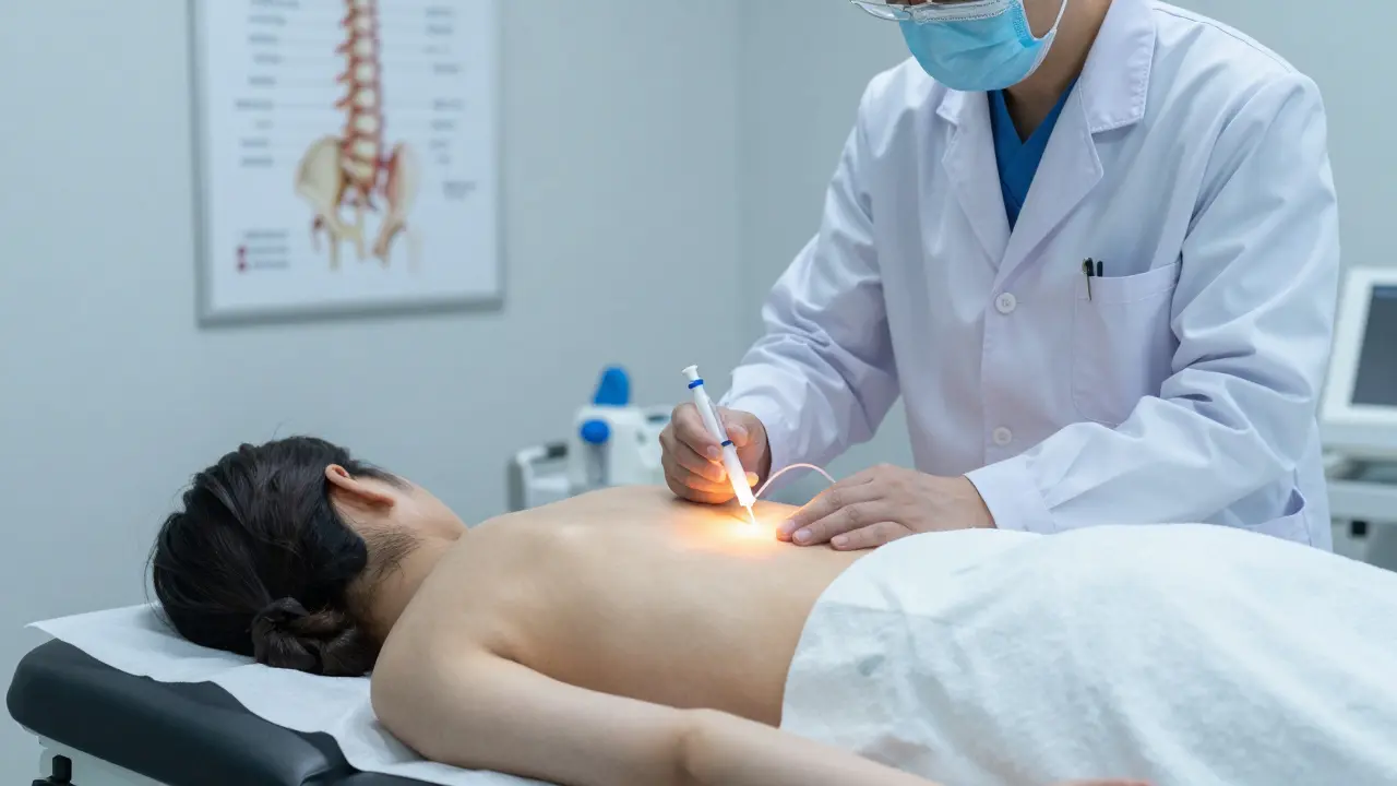 Jaká injekce na bolest zad? Co skutečně pomáhá a co je jen iluze