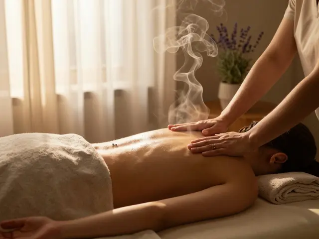 Aromaterapeutická masáž: Klíč k hluboké relaxaci