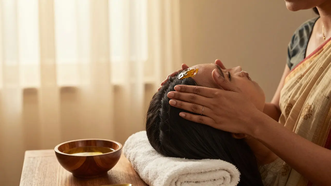 Indická masáž hlavy: Starobylá metoda pro moderní život