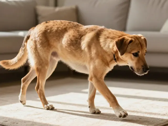 Jak poznat, že psa bolí záda: přesné příznaky a kdy jít k odborníku