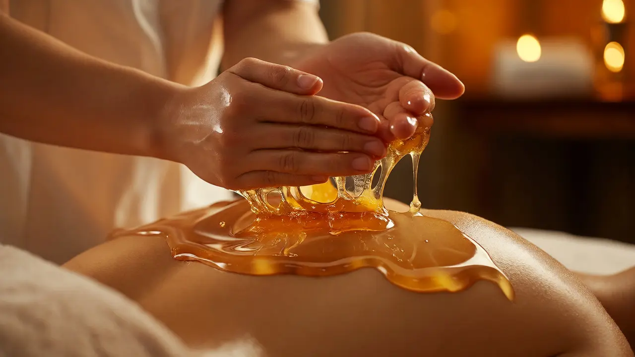 Medová masáž: Tajemství pro dokonalou pokožku a detoxikaci